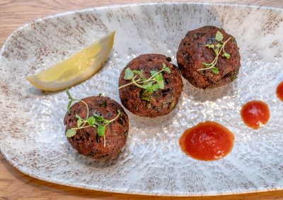 Nissi Mezedakia Restaurant Keftedakia Meatballs